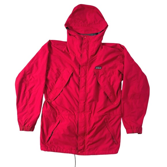 Patagonia Vintage Storm Jacket Mens Small 90s Waterproof Windbreaker Gorpcore